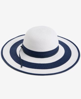 Colorblock Stripe Floppy Hat
