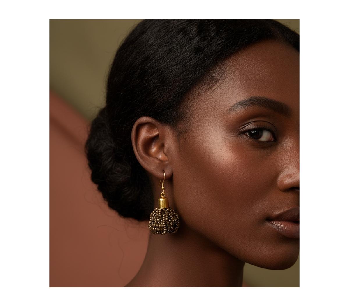 Kendi Amani Bush Berry Earrings