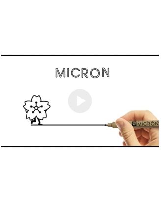 Pigma Micron Black Ink Multi-tip Set, 10 Pack