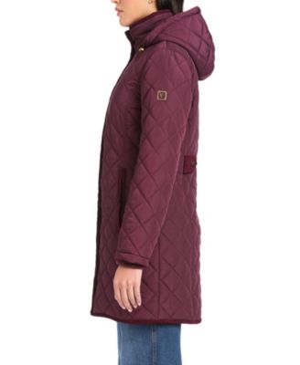 Women's Long Mini Quilt Coat