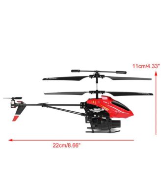 2.4G RC Helicopter with Lights, 6-Axis Gyro, Auto Hover & Crash Proof Design