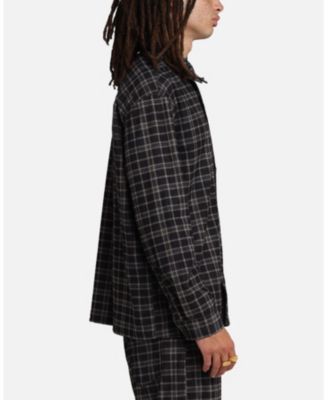 Men's Plaid Corduroy Shirt Jacket