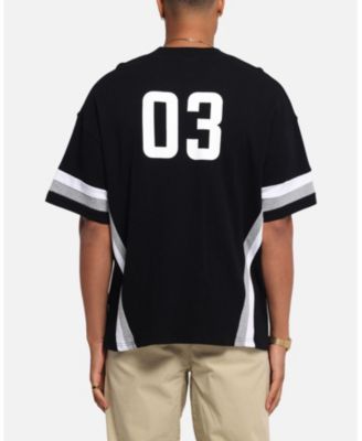 Men's Graffiti Waffle T-Shirt Black