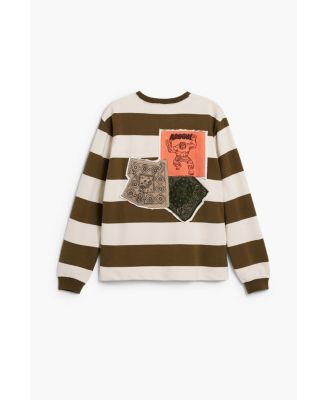 Boys Boys's Striped sweatshirt hulk
