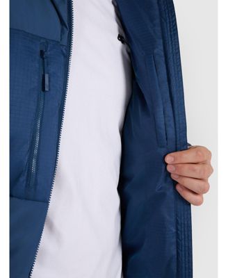 Men's down jacket with synthetic filling