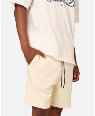 Men's Dice Club Sweat Shorts Off White