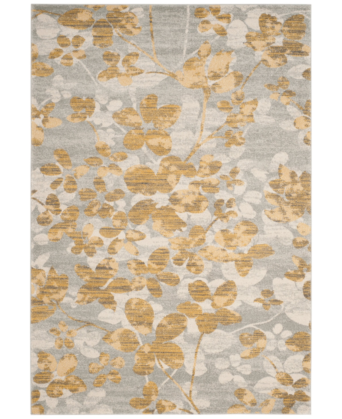 Safavieh Evoke EVK236 8' x 10' Area Rug - Grey/Gold