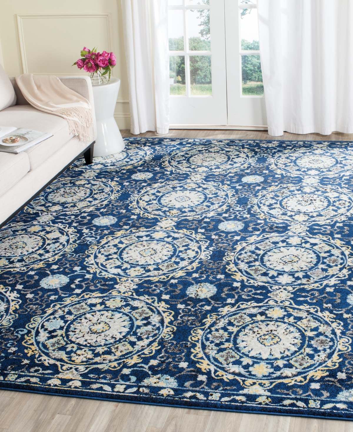 Safavieh Evoke EVK252 Area Rug -Ivory