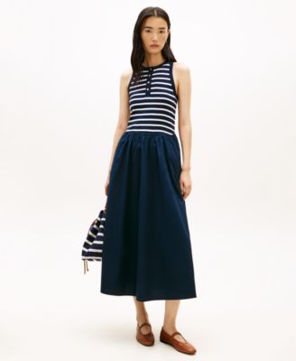 Women's Gold-Tone Button Dress