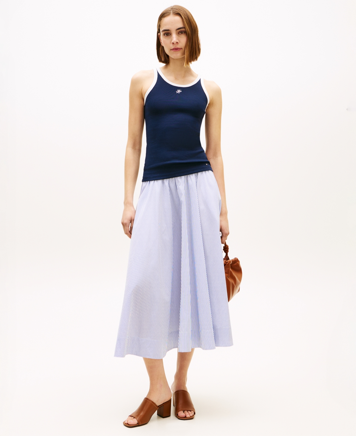 Tommy Hilfiger Women's Pull-On Midi Skirt