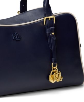 Leather Large Marcy Zip Slim Shoulder Bag