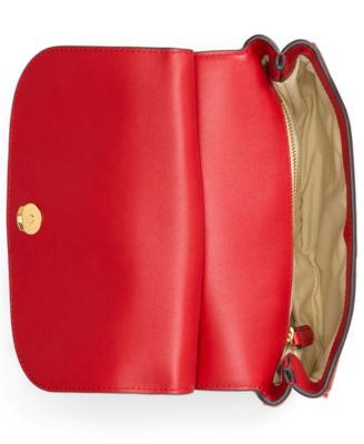 Leather Medium Marcy Crossbody Bag 