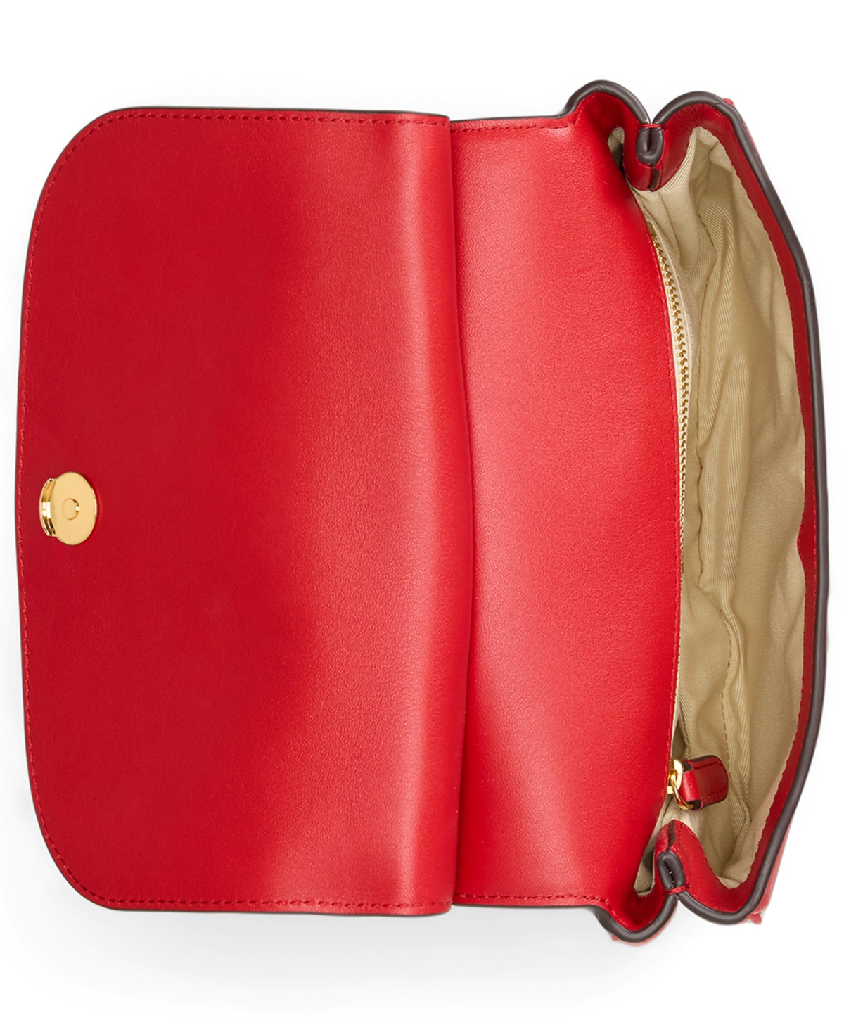 Lauren Ralph Lauren Leather Small Marcy Crossbody Bag