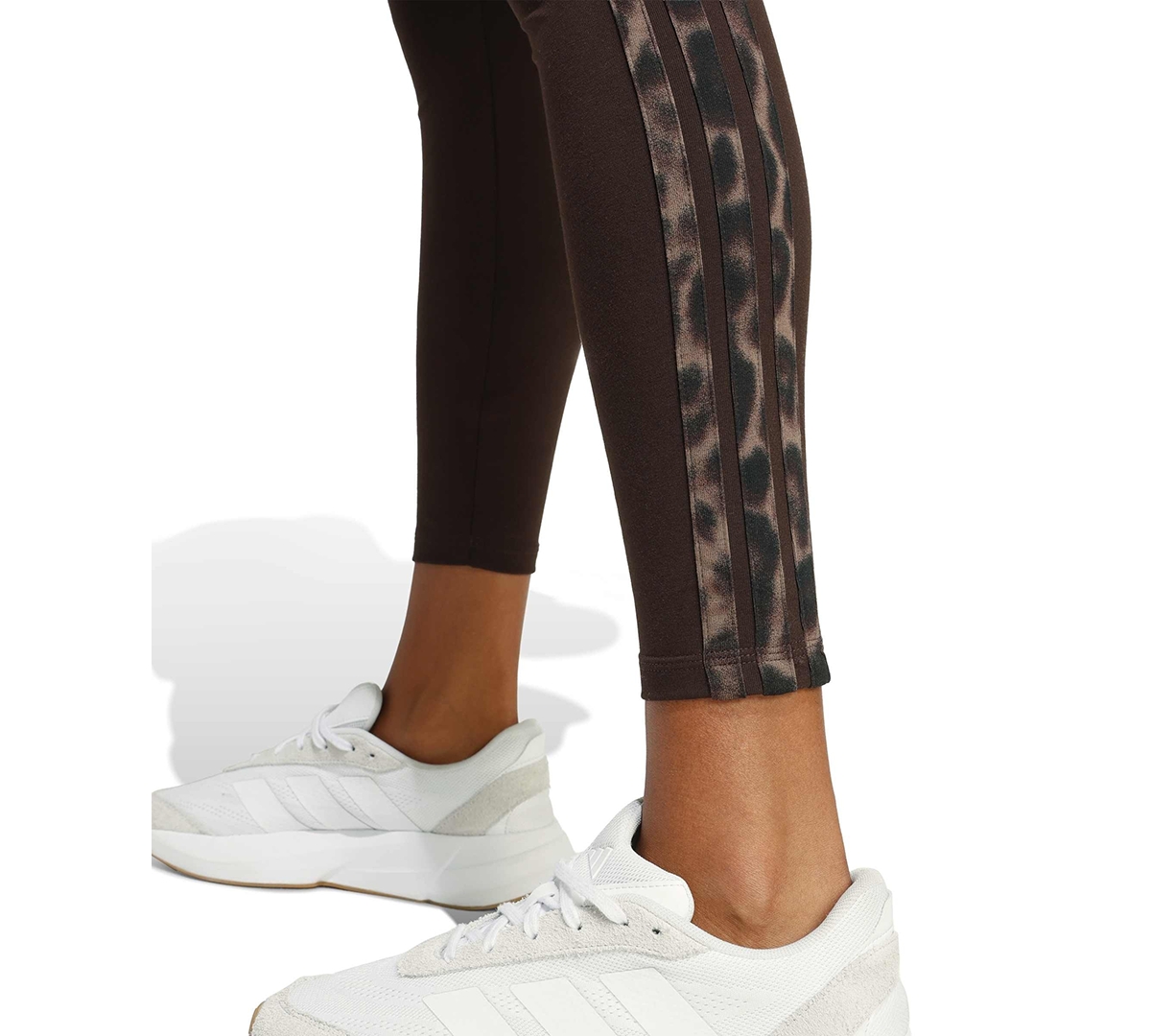 adidas Women's Seasonal Essentials Leopard Print Full Length Tights