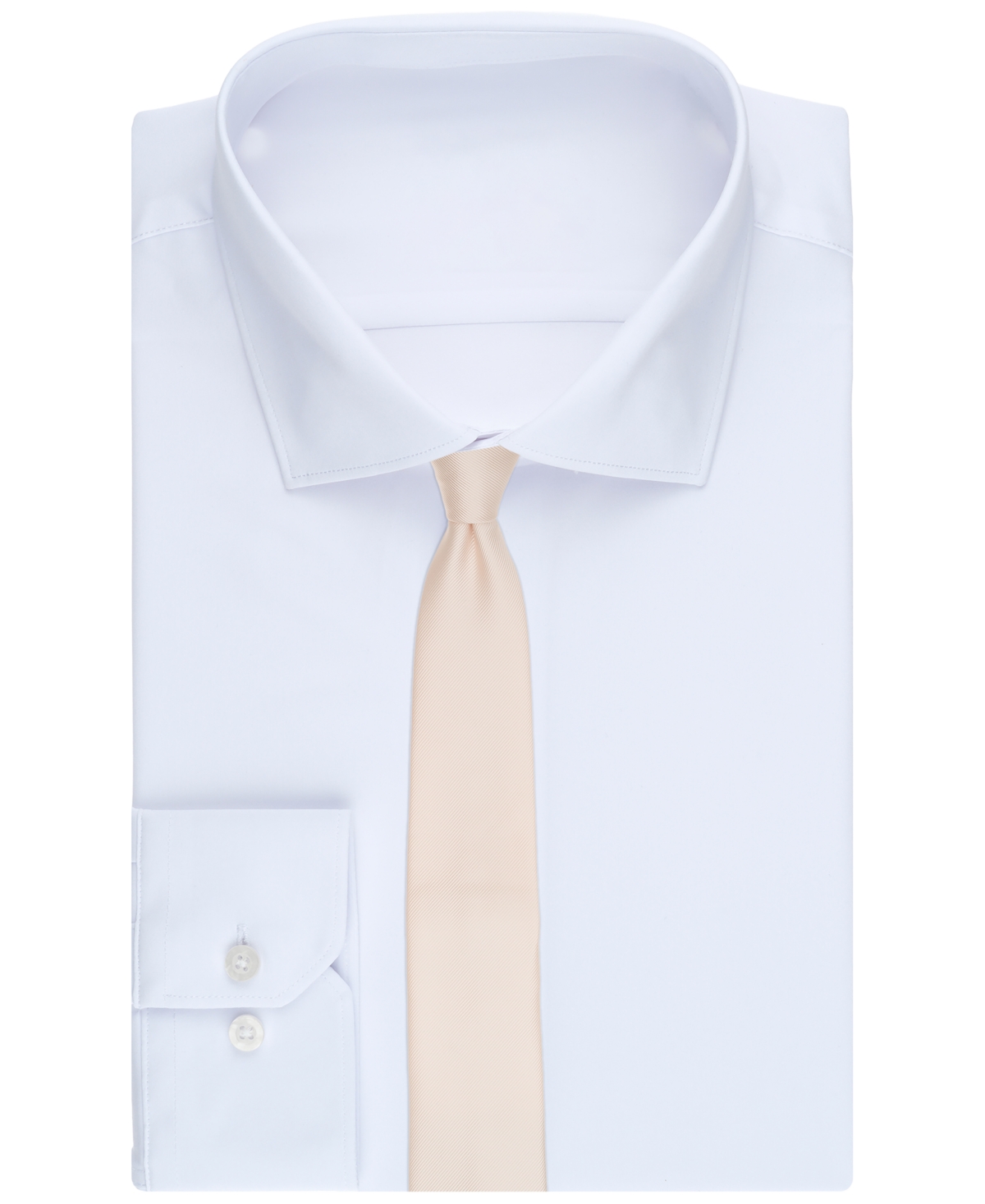 Bar Iii Men's Palm Print Solid Tie, Macy's Exclusive