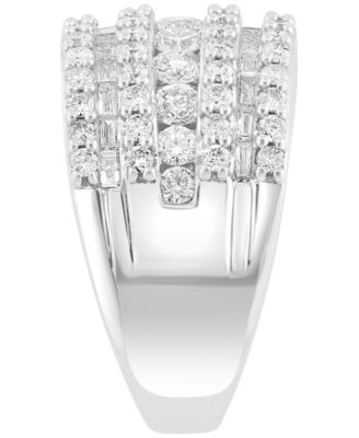 Diamond Ring (2 ct. t.w.) in 14k White Gold