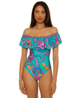 Women's Mykonos Ruffle One-Piece Swimsuit