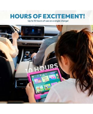 10" A10 Educational Kids Tablet with Epic! and Lingokids 64GB with Parental Controls & Kid-Proof Case