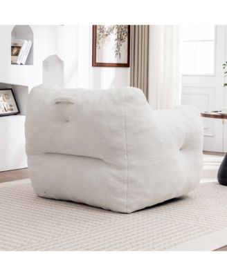 Giant Bean Bag Chair with Armrests Comfy Sofa Chair for Adults