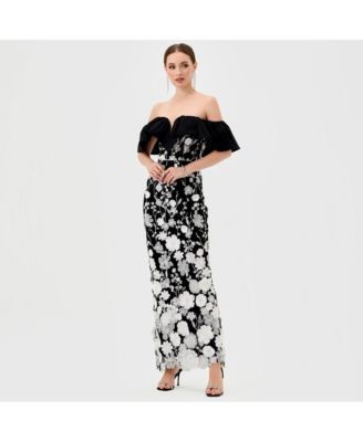 Women's Halo Off Shoulder Maxi