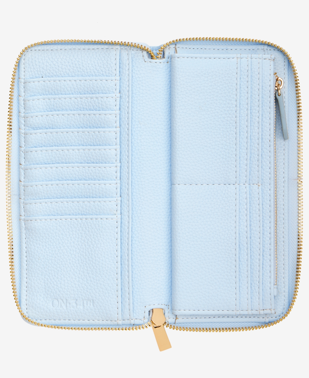 On 34th Angii Solid Zip-Around Wallet