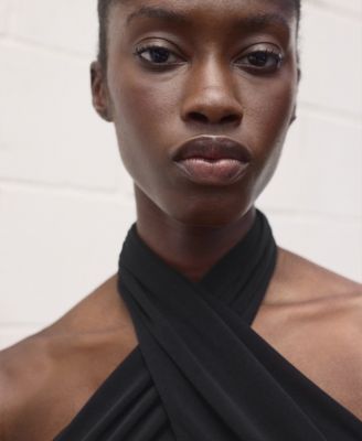 Women's Wrap Neck Top