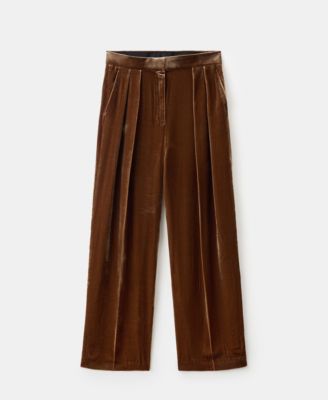 Women's Velvet Suit Pants