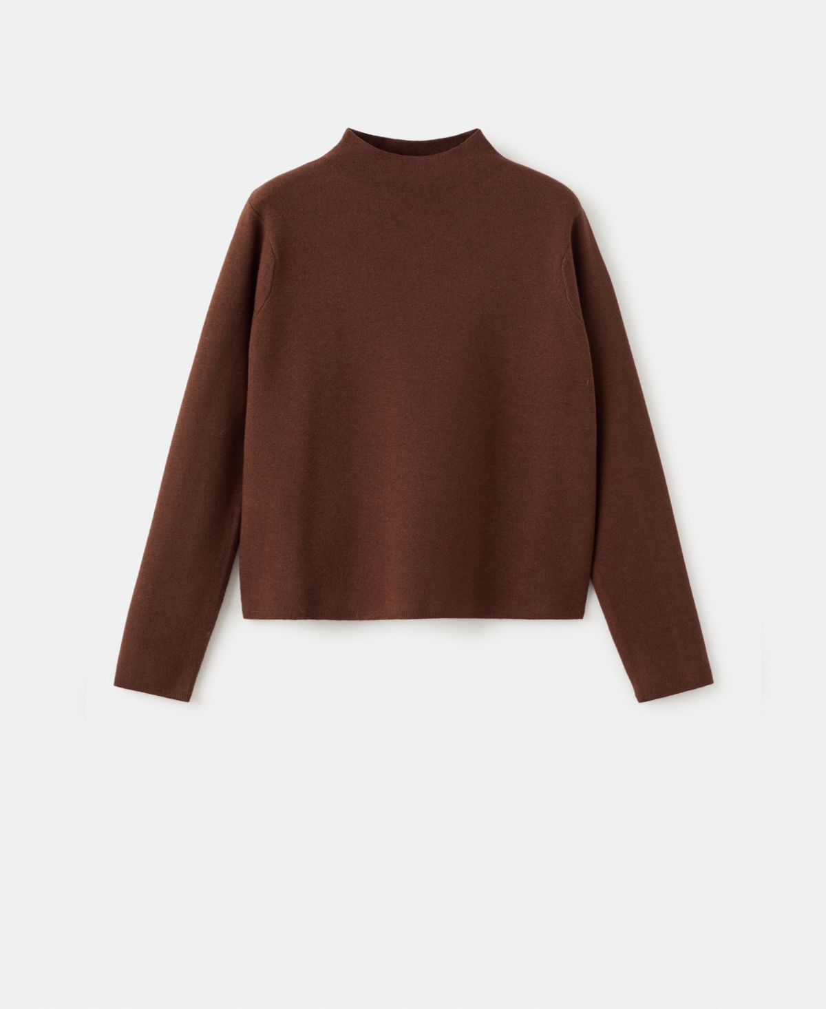 Mango Women's Perkins Neck Knitted Sweater