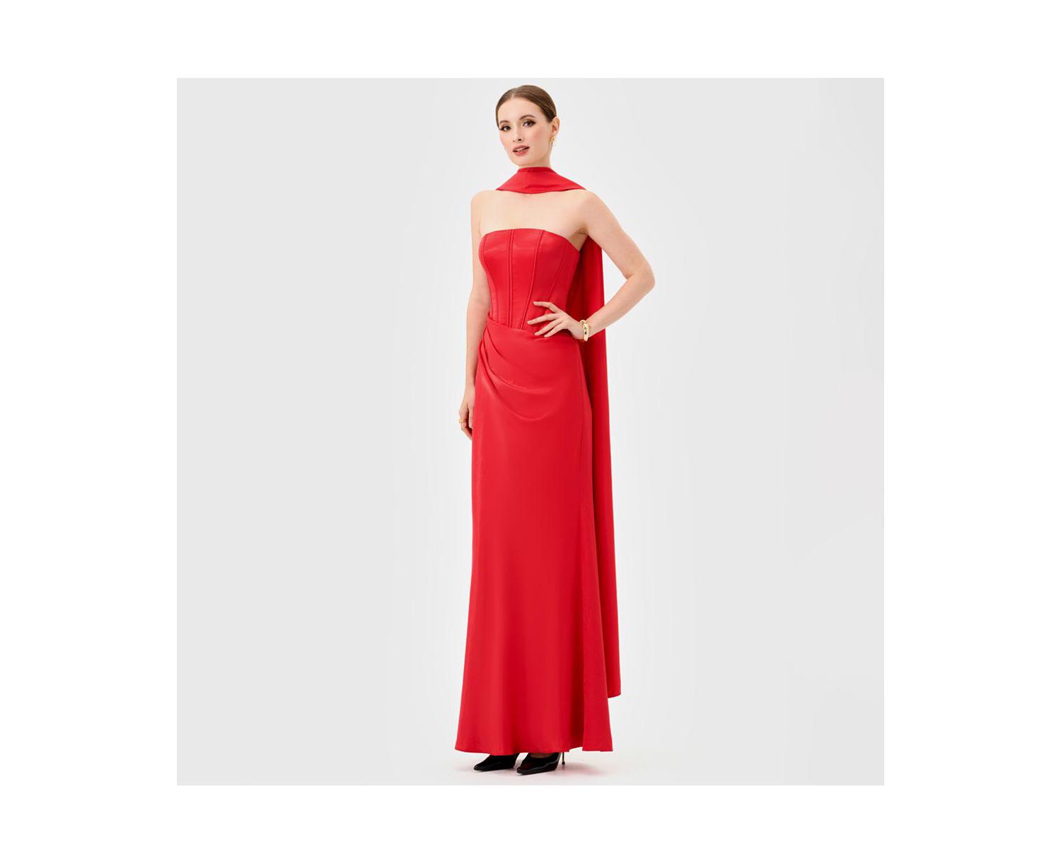 Women's Iyla Strapless Corset Gown