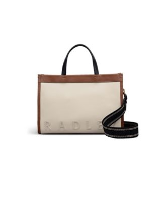 Alba Place Colorblock Zip Top Small Grab Bag