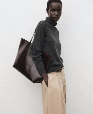 Women's Draped Turtleneck Sweater