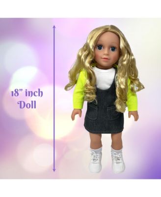 18 Inch Dolls with Soft Hair and Accessories
