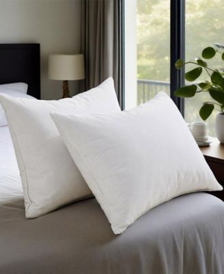 Medium Firm Goose Feather and Down 2-Pack Pillows, Standard