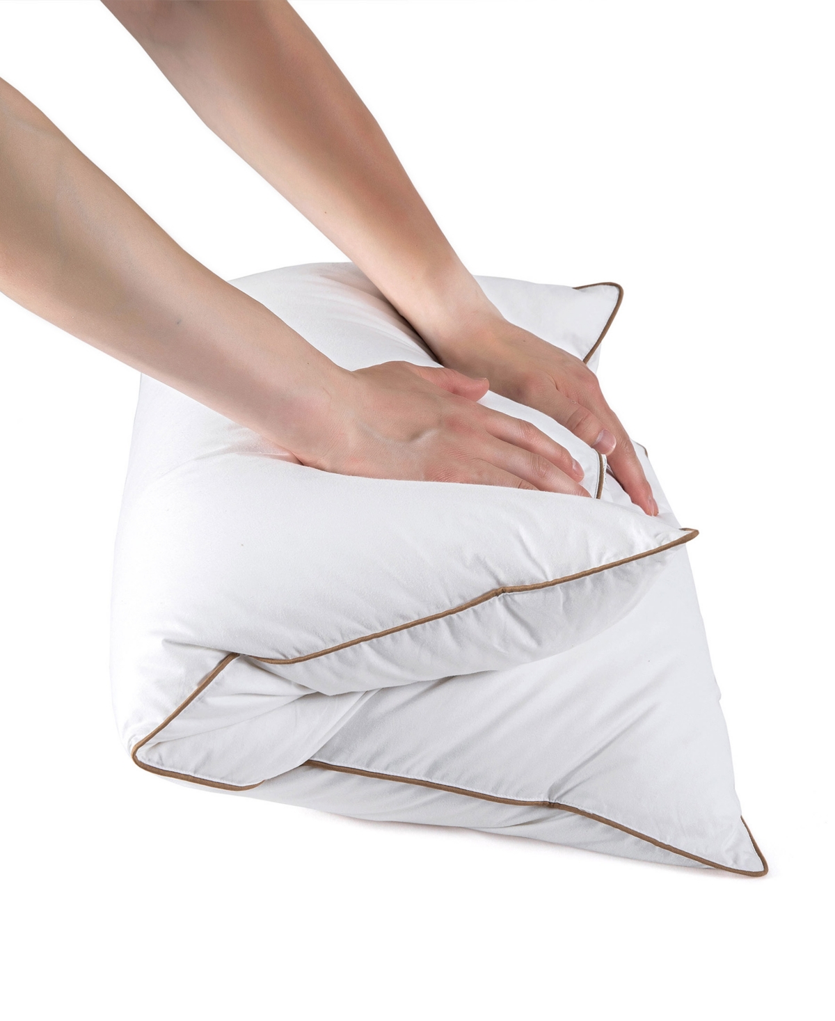 Unikome Medium Firm Diamond Quilted Feather 2-Pack Pillows