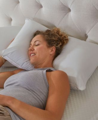 Collection Soft/Medium Density Fiber Pillow, Standard/Queen, 2-Pack