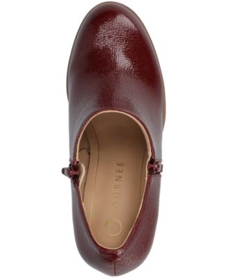 Women's Sanzi Inside Zip Block Heel Booties