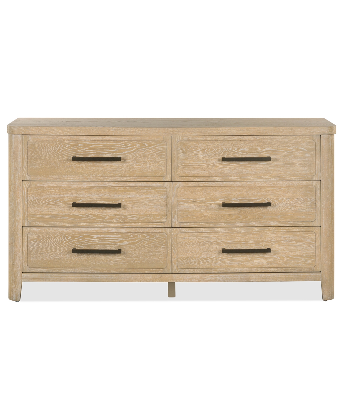 Furniture Marcel 19" Wood 6-Drawer Dresser