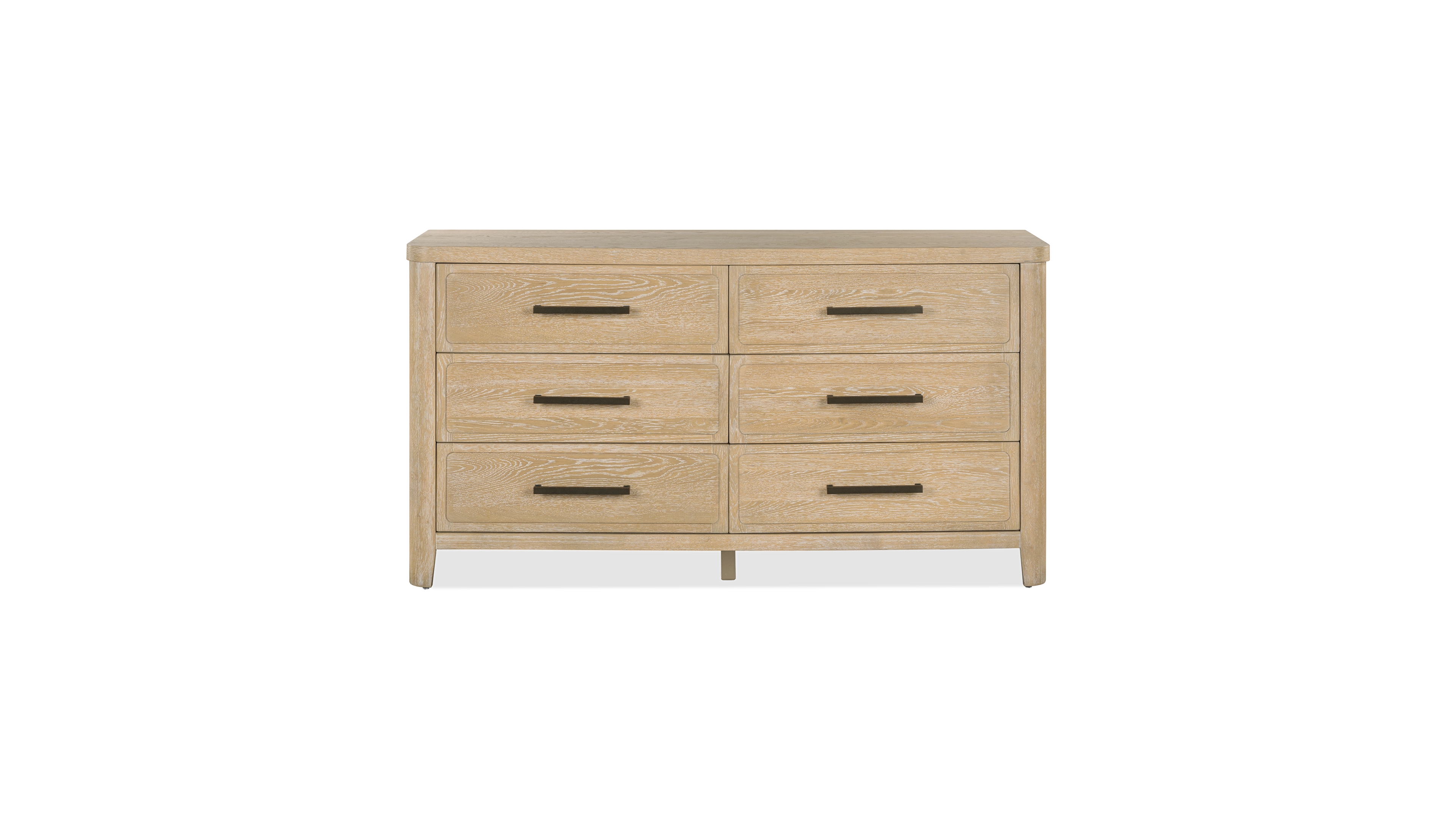 Furniture Marcel 19" Wood 6-Drawer Dresser