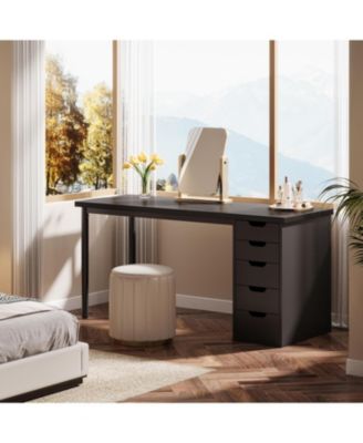 Modern Computer Desk, Simple Style, 47 Inches PC Desk
