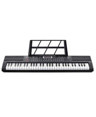 61 Key Digital Keyboard Piano with Dual Speakers Multiple Sound Modes and Beginner Friendly Learning Setup