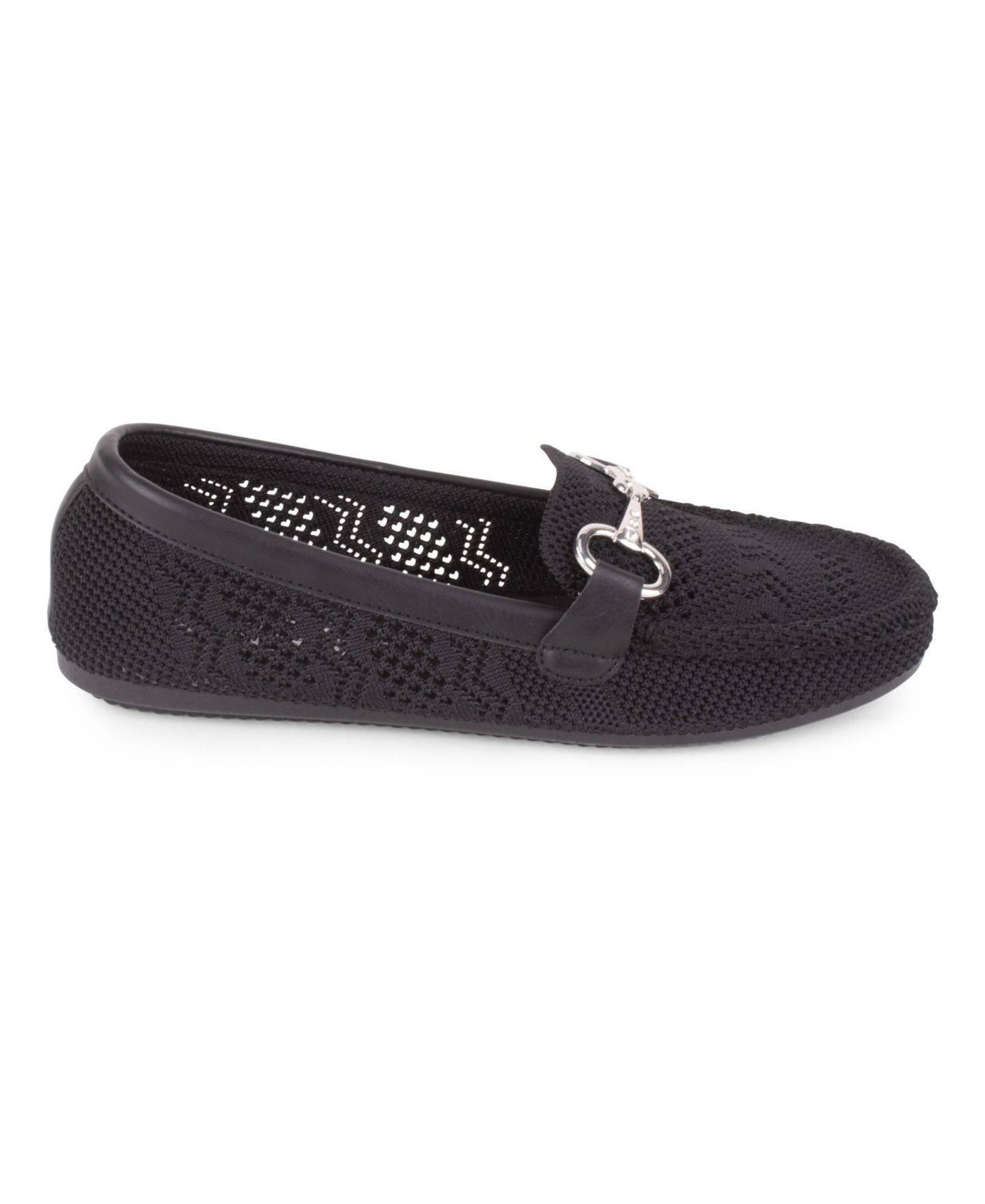 Женские туфли Gloria Vanderbilt Tristan Knit Slip-On, цвет: Чёрный — фото 2