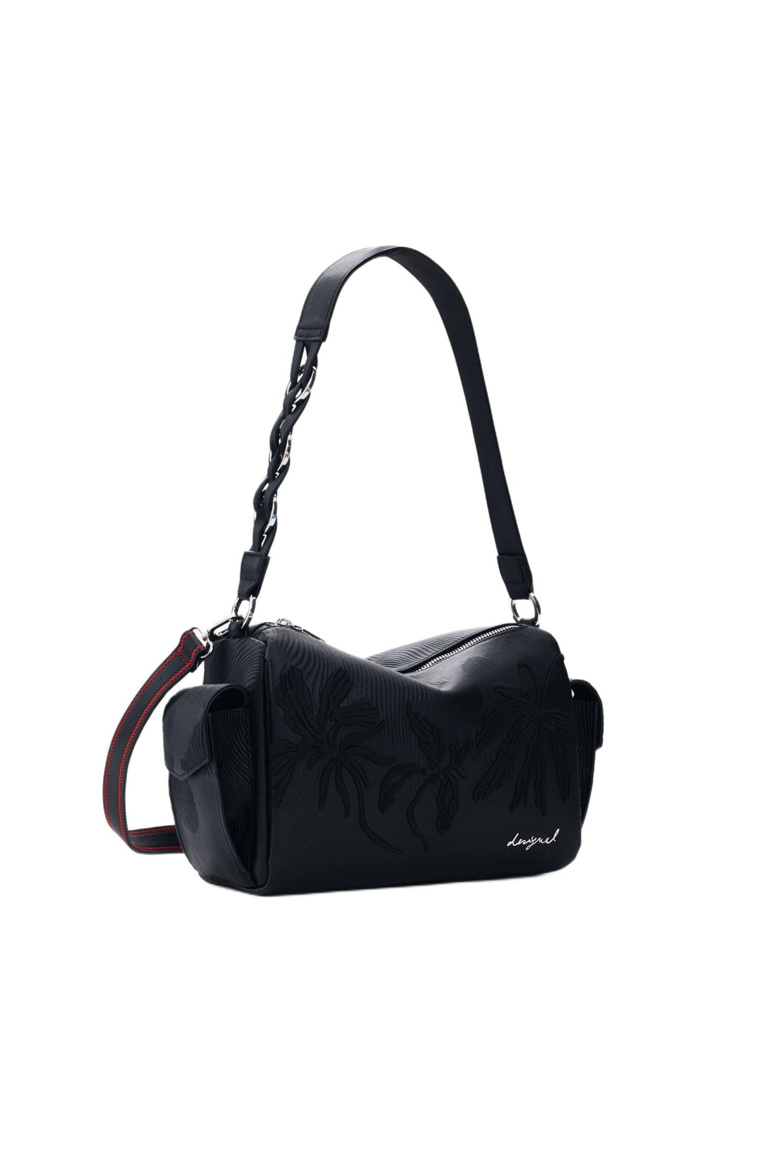 Women's Medium Bag Embroidered Charms