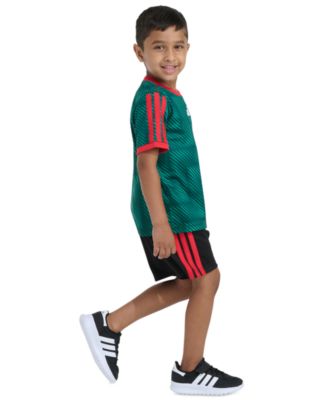 Boys' 2T-7 Printed T-Shirt and Shorts, 2-Piece Set