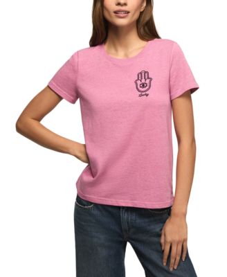 Women's Hamsa Eye Crew Neck Top