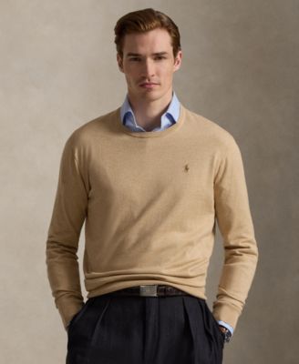 Men's Pima Regular-Fit Crewneck Sweater