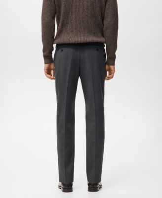 Men's Regular-Fit Pleated Pants