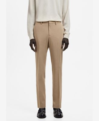 Men's Stretch Fabric Super Slim-Fit Suit Pants