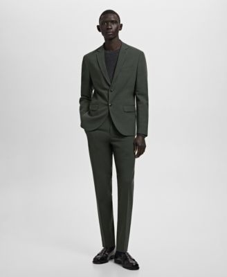 Men's Stretch Fabric Super Slim-Fit Suit Jacket