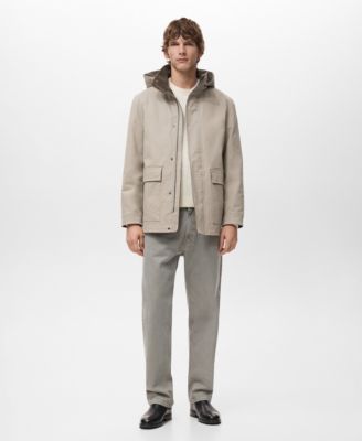 Men's Detachable Inner Hood Parka