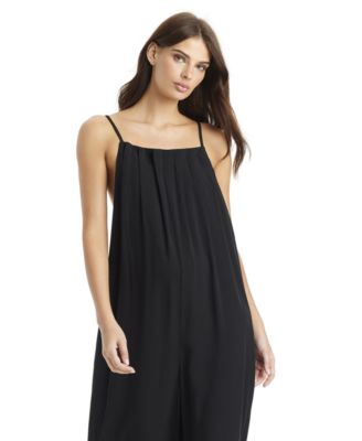Women's Costal Covers Pleated Beach Cover-Up Overall